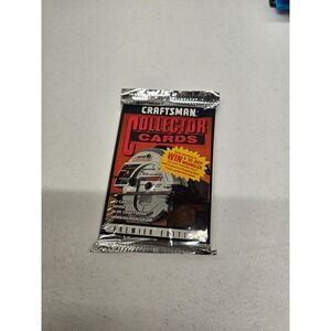 Vintage 1993 Craftsman Collector Cards‎ Premier Edition Sealed Pack 12 Cards Gum